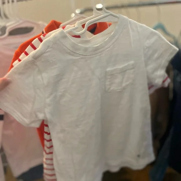 Janie and Jack Short Sleeve Shirt Bundle - 4T Boys - Picture 3 of 4